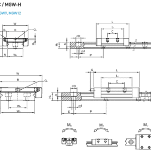 High-Precision Linear Guideway – MG Series